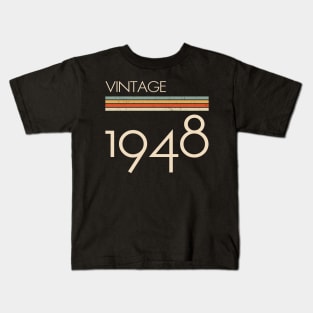 Vintage Classic 1948 Kids T-Shirt